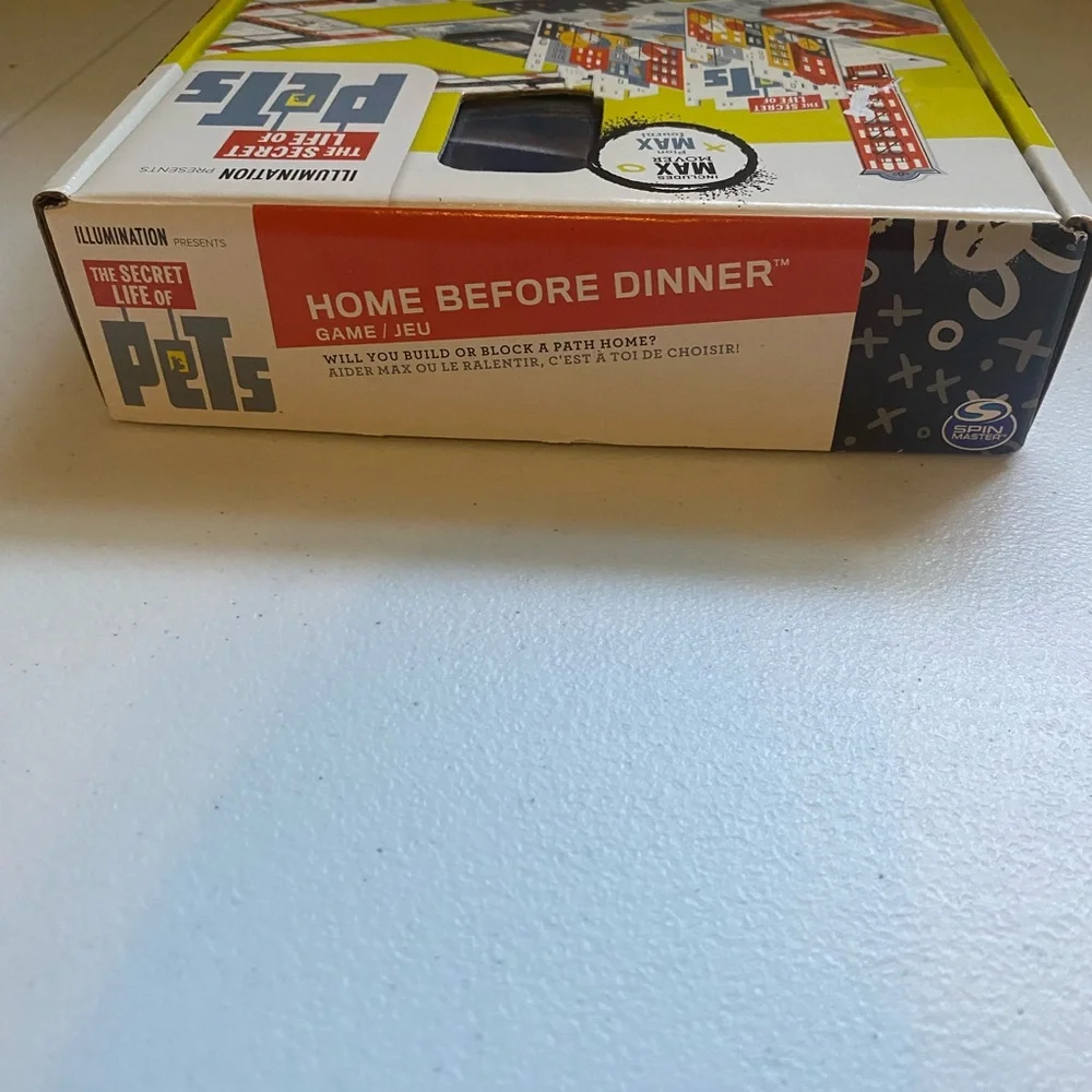 The Secret Life of Pets Home Before Dinner Board Game